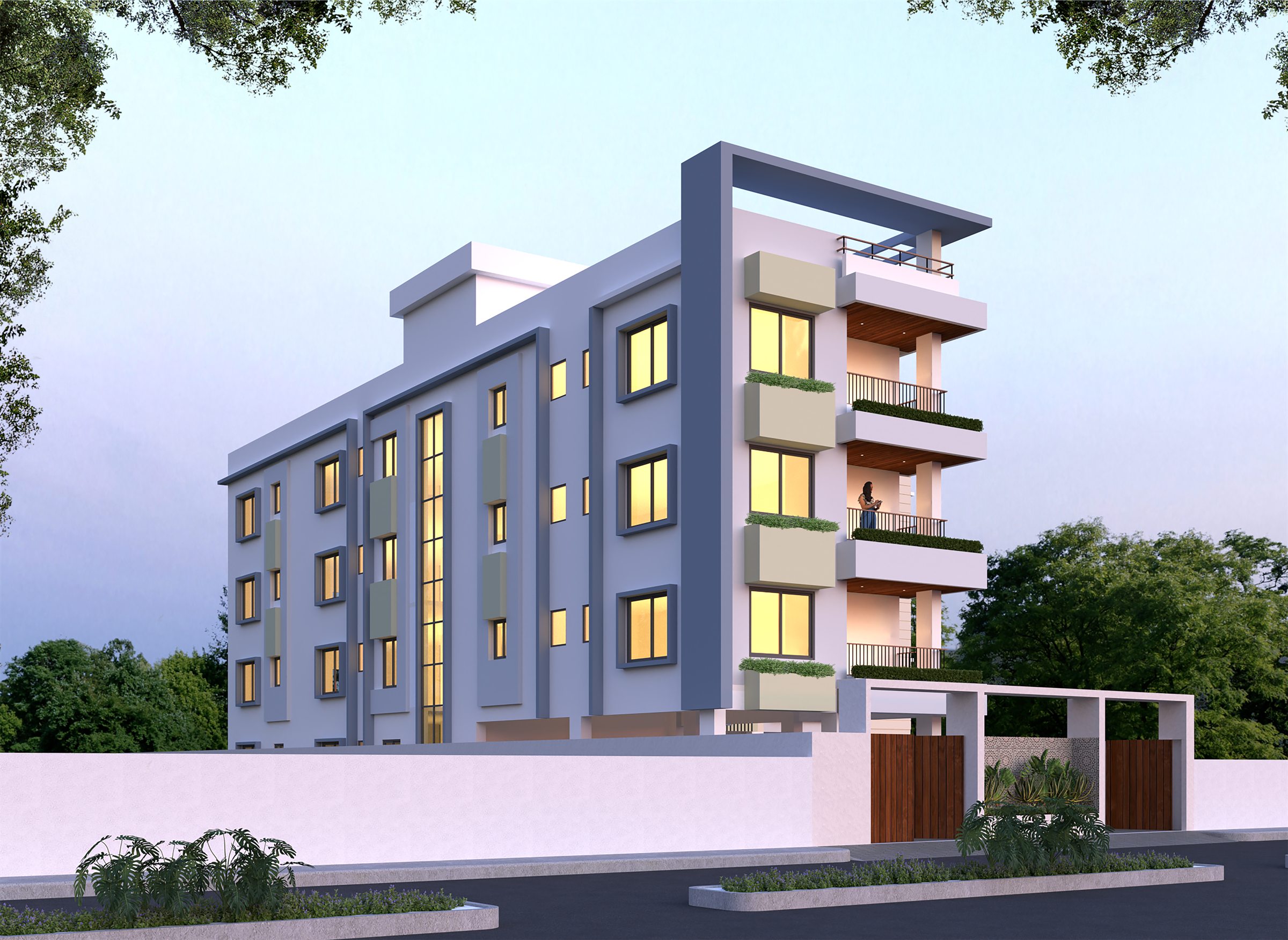 Paradise Residency exterior